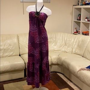 L8ter Maxi Dress. Purples